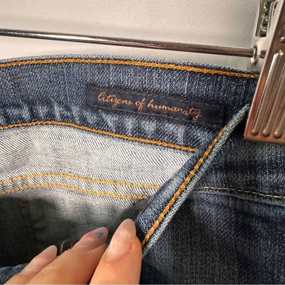 Citizens of Humanity Elle Low Waist Bootcut Jeans — Medium Wash, Stretch(31) Y2K - Picture 8 of 17